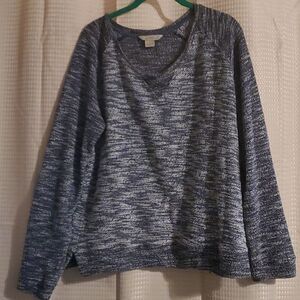 Natural reflection woman sweatshirt top  L vintage